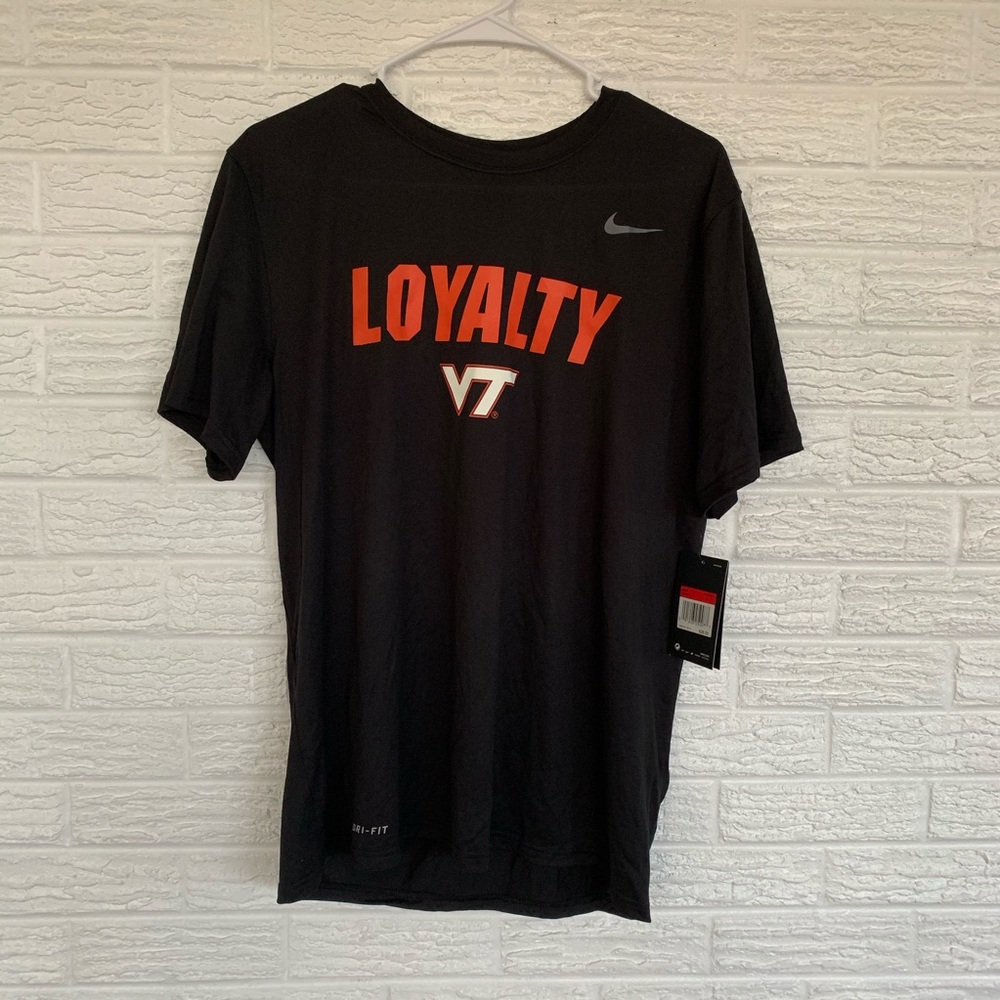 Virginia Tech “Loyalty” Dri-Fit tee shirt